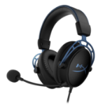 HyperX Cloud Alpha S Headset Bedraad Hoofdband Gamen Zwart, Blauw