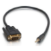 C2G 0.5m VelocityTM DB9 Male to 3.5mm Male Adapter Cable