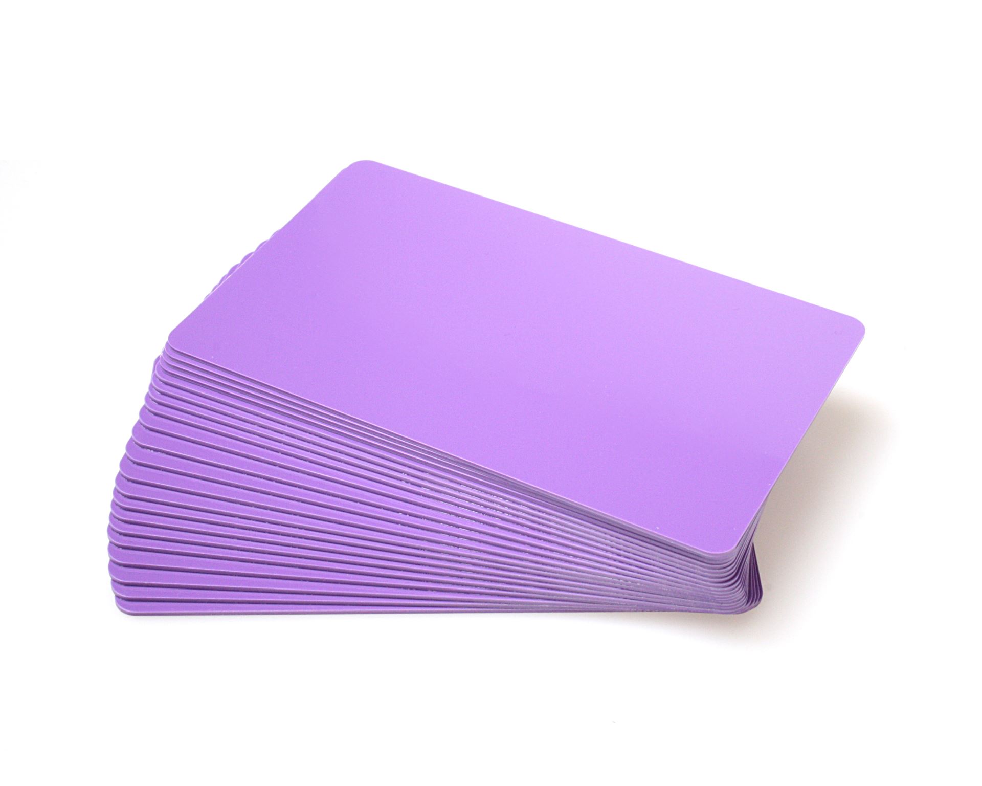 Dyestar Premium Purple 760 Micron Cards with Coloured Core (Pack of 100)