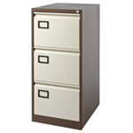 JEMINI 3 DRW FILING CAB COFFEE/CREAM