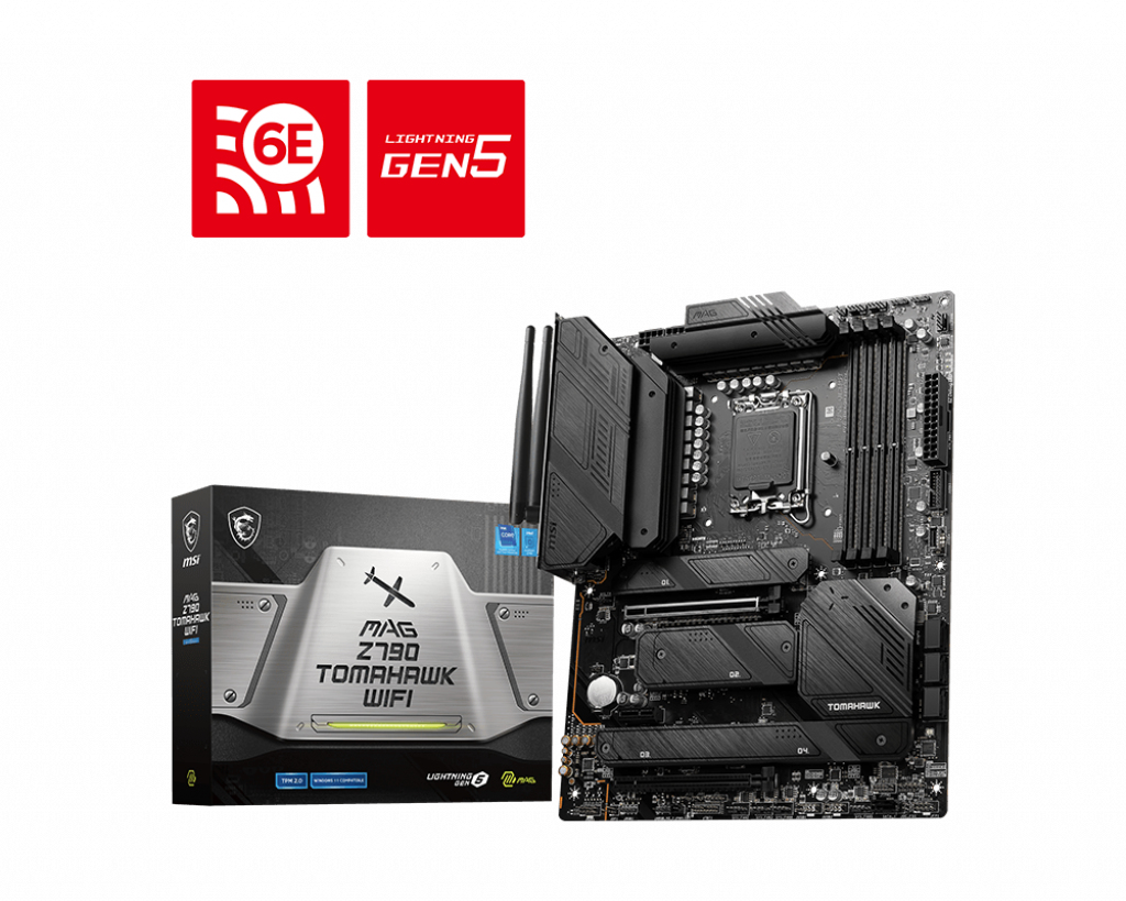 Image of MSI MAG Z790 TOMAHAWK WIFI motherboard Intel Z790 LGA 1700 ATX
