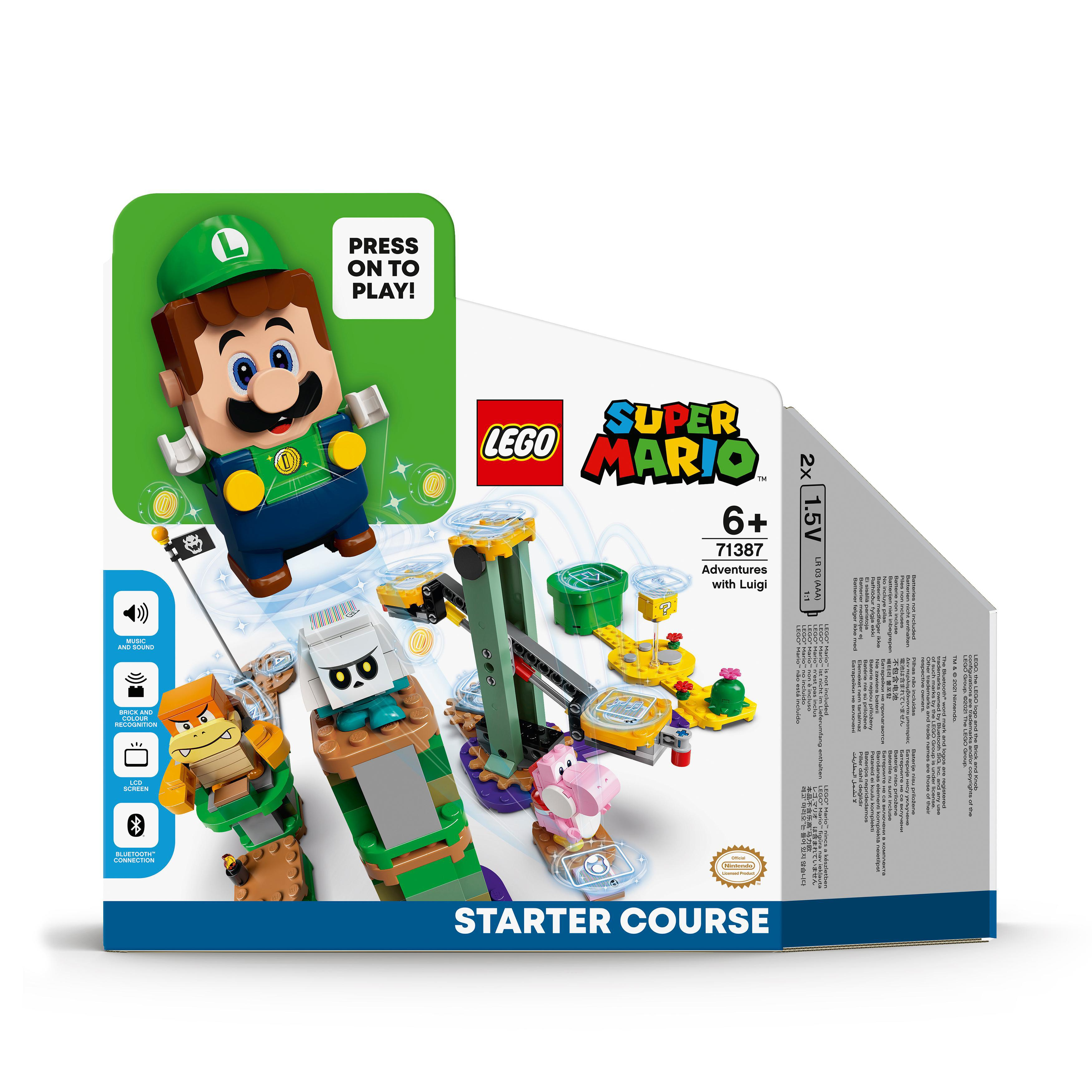 Image of LEGO S.M. Abenteuer mit Luigi Starterset| 71387