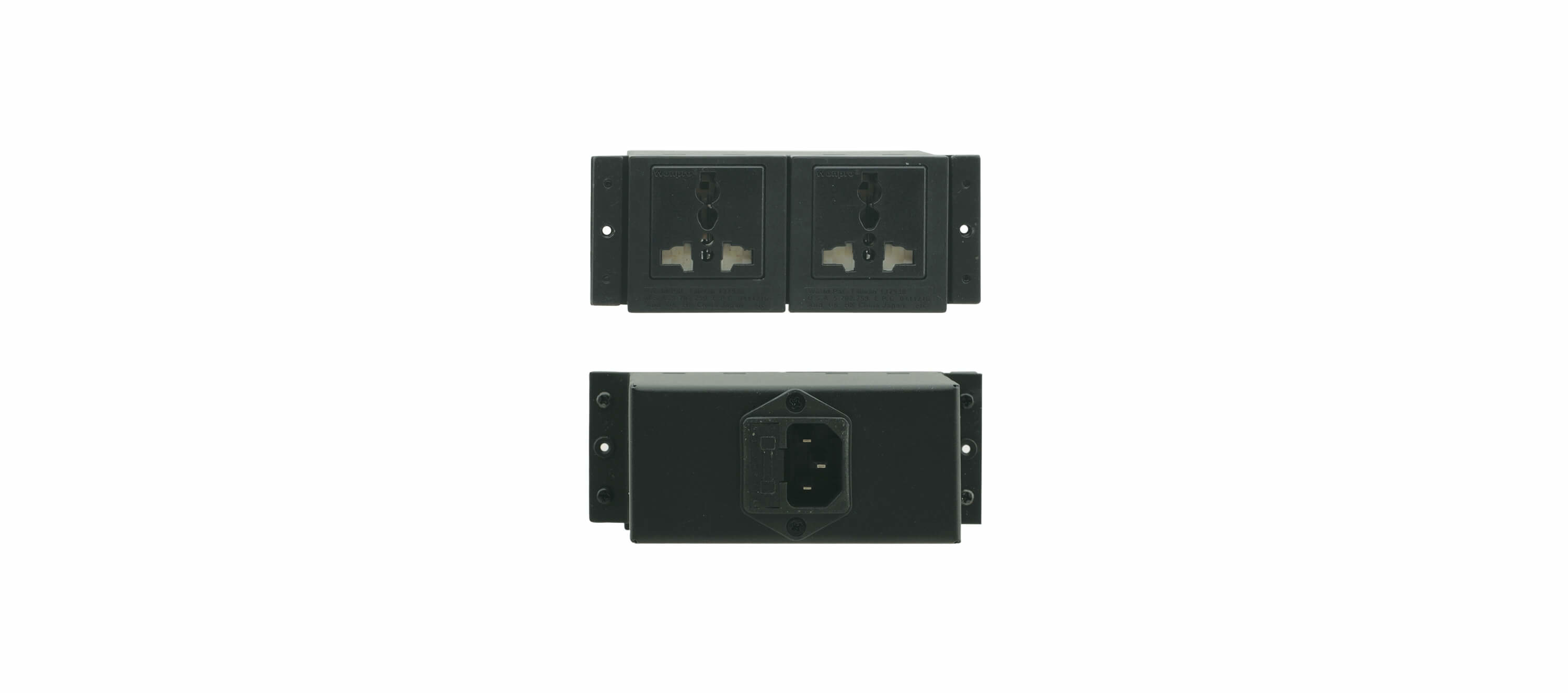 Image of Kramer Electronics TS-2GB socket-outlet Black