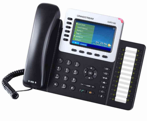 Image of Grandstream Networks GXP2160 IP phone 6 lines LCD