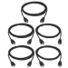 Eaton P568-006-5PK HDMI cable 70.9" (1.8 m) HDMI Type A (Standard) Black