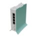 Mikrotik hAP wireless router Gigabit Ethernet Single-band (2.4 GHz) Green, White