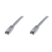 Digitus Premium CAT 6 S-FTP 3m networking cable Grey Cat6 S/FTP (S-STP)
