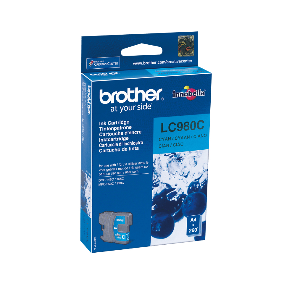 Brother LC980C Inkjet Cartridge Cyan LC980C