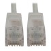 Tripp Lite N261-S01-WH networking cable White 11.8" (0.3 m) Cat6a U/UTP (UTP)