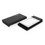 Simplecom SE301 HDD/SSD enclosure Black 2.5/3.5"