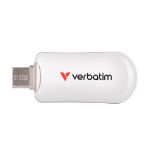 Verbatim Plectra USB-C Flash Drive White 512GB