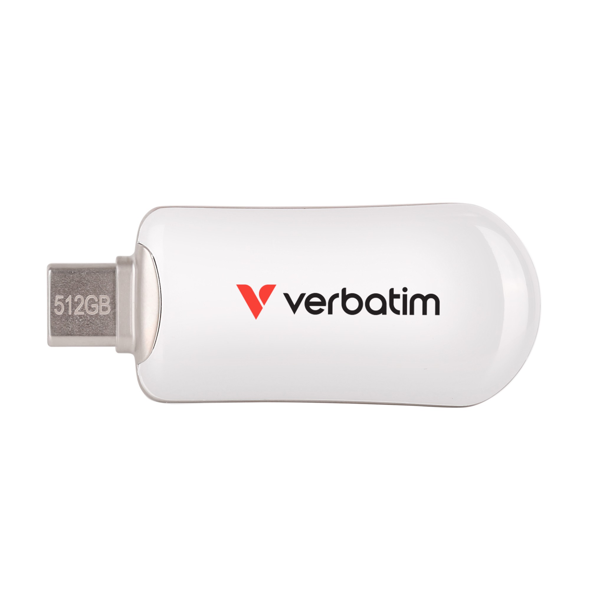 Verbatim Plectra USB-C Flash Drive White 512GB