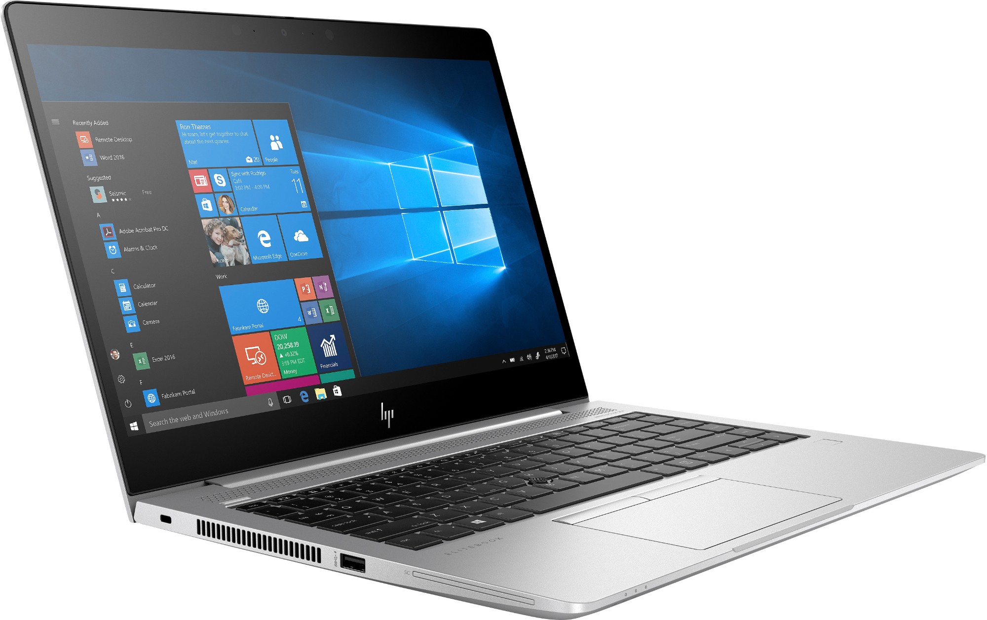 HP EliteBook 840 G6 Notebook Silver 35.6 cm (14") 1920 x 1080 pixels