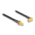 DeLOCK 12110 coaxial cable RG-58 0.3 m SMA Black