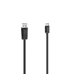 Hama 00200652 USB cable 1.5 m USB 3.2 Gen 1 (3.1 Gen 1) USB C USB A Black