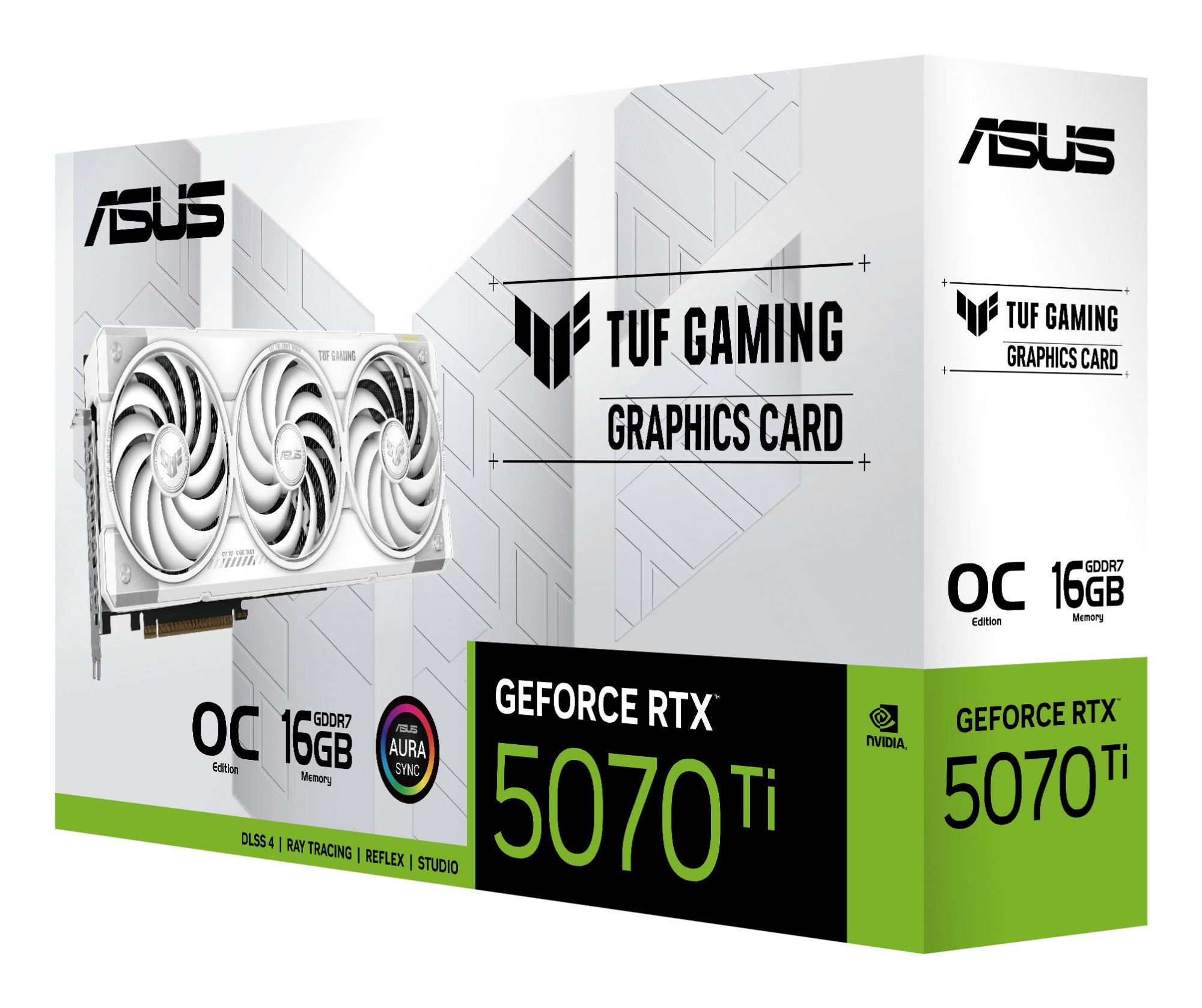 Matek | ASUS TUF Gaming TUF-RTX5070TI-O16G-WHITE-GAMING NVIDIA