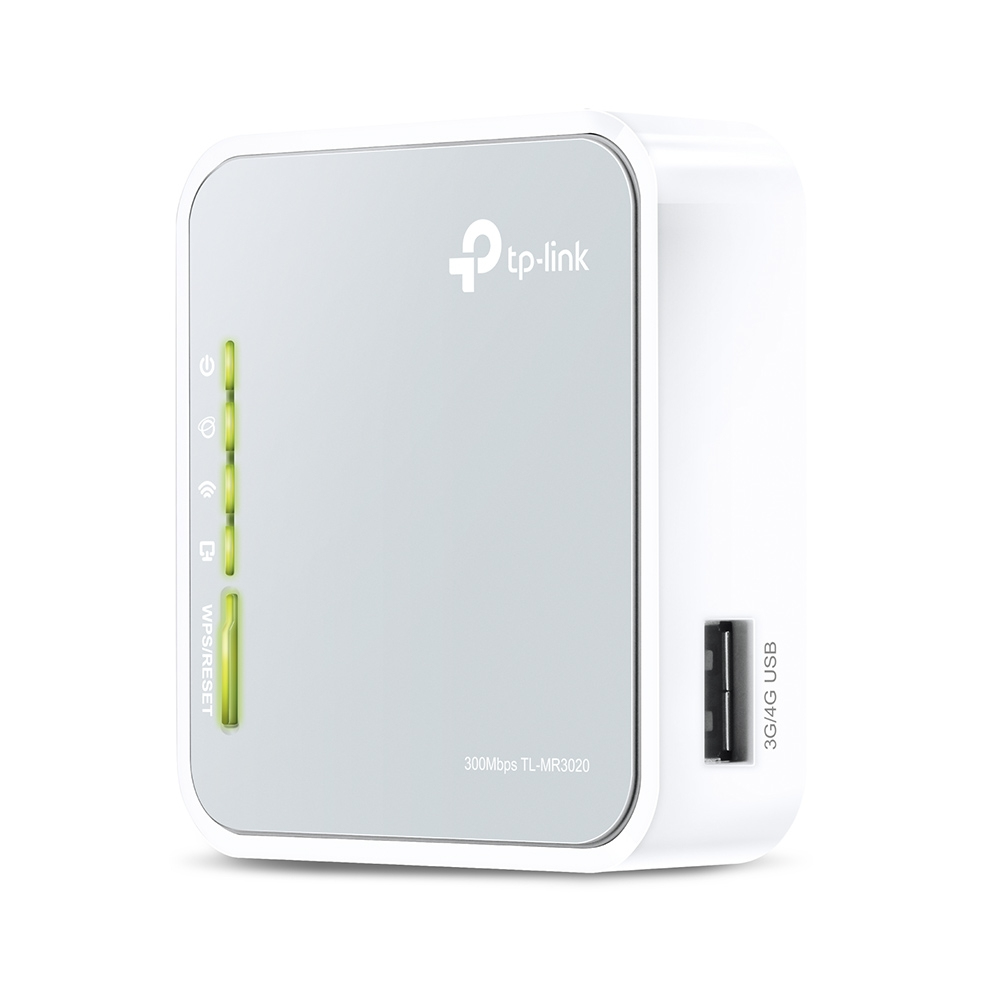 Image of TP-Link TL-MR3020 wireless router Fast Ethernet Single-band (2.4...