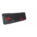 Esperanza ASPIS keyboard Gaming USB QWERTY UK English Black, Red