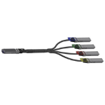 Nvidia MCP7Y50-N001 InfiniBand cable 1 m OSFP 4xOSFP Black