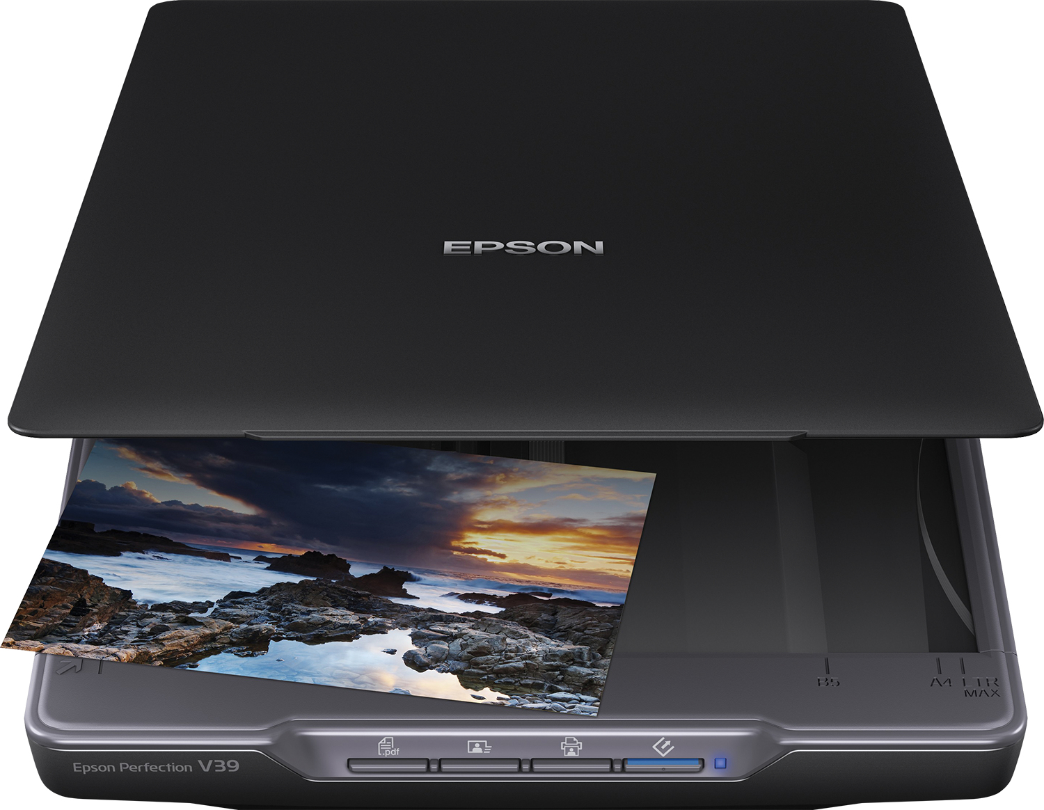 Image of Epson Perfection V39II Flatbed scanner 4800 x 4800 DPI A4 Black