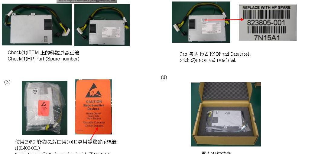 Image of HPE 290w AC power supply