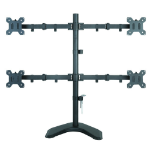 Techly ICA-LCD-2540 flat panel bureau steun 68,6 cm (27") Zwart