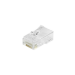 Equip Cat.6A RJ45 Pass Through Plug, 100pcs/Set