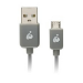 iogear 2m USB A - Micro USB B USB cable USB 2.0 78.7" (2 m) Micro-USB B Gray