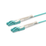 Lanview LVO231801UNI fibre optic cable 1 m LC OM3 Blue