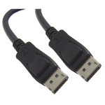 4XEM DisplayPort M/M, 20ft. 236.2" (6 m) Black