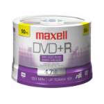 Maxell 639013 blank DVD 4.7 GB DVD+R 50 pc(s)