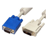 Cables Direct 2m DVI-A - SVGA m/m VGA (D-Sub) Beige