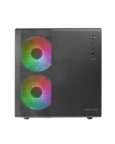 Mars Gaming White Mc-400 Mini Tower