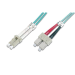 AddOn Networks SC - LC, LOMM, OM4, 10m InfiniBand/fibre optic cable 393.7" (10 m) OFC Turquoise