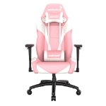 Anda Seat Pretty In Pink Gaming armchair Hard seat Pink, White AD7-02-PW-PV