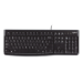 Logitech K120 keyboard USB QWERTY UK English Black