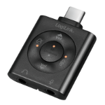 LogiLink UA0365 audio converter Black