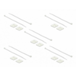 DeLOCK 18834 cable tie mount White Nylon 10 pc(s)