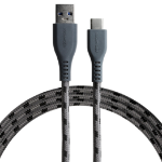 Boompods TCACGR USB cable 1.5 m USB A USB C Graphite