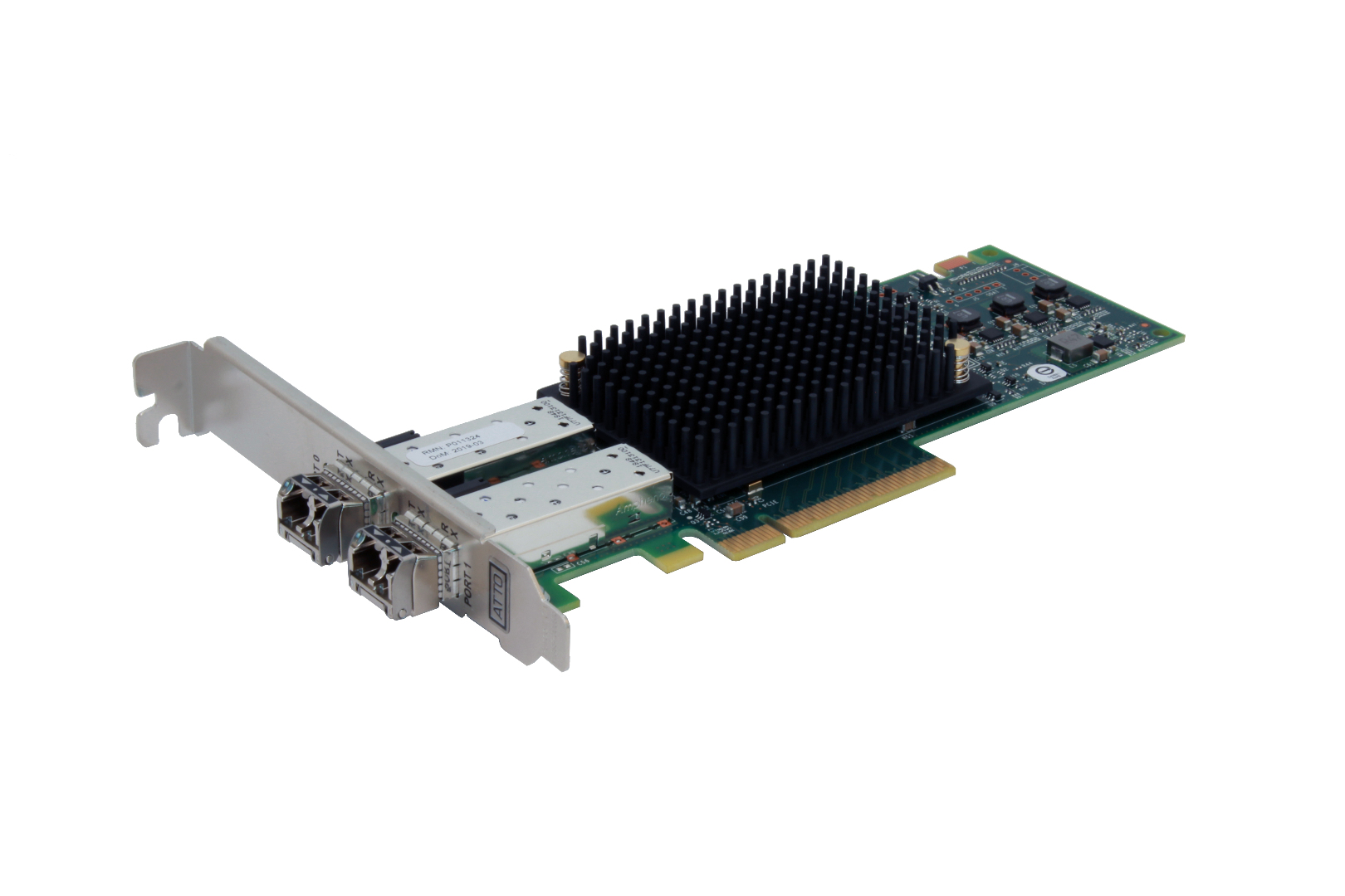 Overland-Tandberg O-T Dual Channel 16Gb Gen 6 FC to x8 PCIe 3.0 Host B