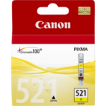 Canon 2936B001/CLI-521Y Ink cartridge yellow, 477 pages ISO/IEC 24711 205 Photos 9ml for Canon Pixma IP 3600/MP 980