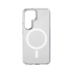 Cellularline Gloss Mag - Galaxy S25 Magnetic case for charging and attaching to the MagSafe charger