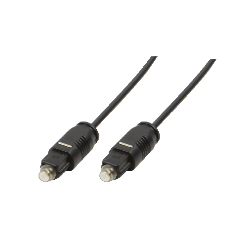 Photos - Cable (video, audio, USB) LogiLink Toslink - Toslink, 2m audio cable Black CA1008 
