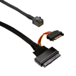 SYBA SI-CAB40120 Serial Attached SCSI (SAS) cable 35.4" (0.9 m) Black