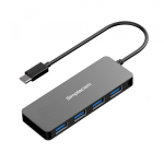 Simplecom CH320 USB 3.2 Gen 1 (3.1 Gen 1) Type-C 5000 Mbit/s Black