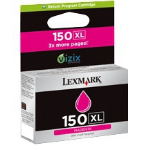 Lexmark 14N1616E/150XL Ink cartridge magenta high-capacity return program, 700 pages ISO/IEC 24711 for Lexmark Pro 715/S 315