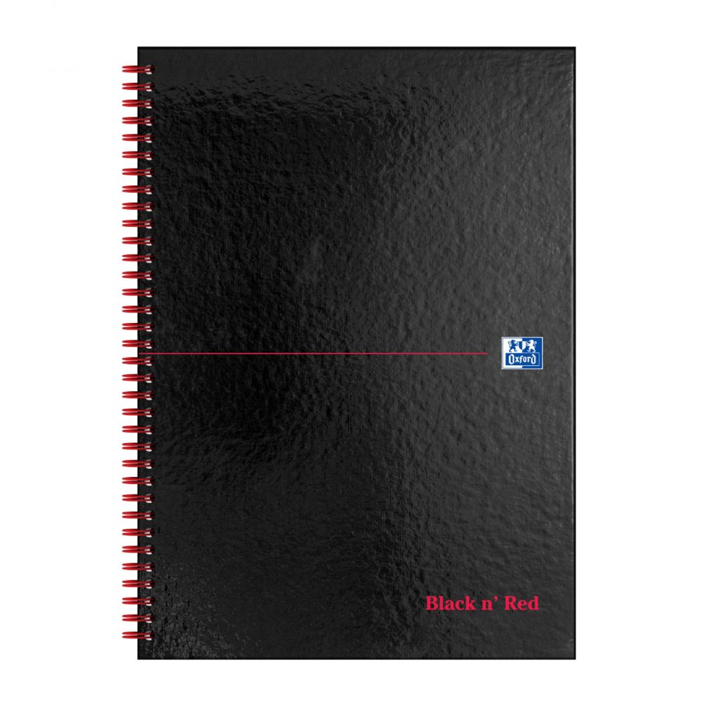 Black n' Red BLACK N RED WIRE HB NOTEBOOK A4 PK5