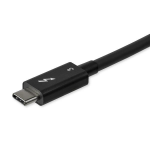 StarTech.com TBLT34MM80CM Thunderbolt cable 31.5" (0.8 m) 40 Gbit/s Black