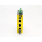 KTI Networks KSD-103-A-SL2 netwerk-switch Fast Ethernet (10/100) Zwart, Geel