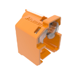 Panduit PSL-DCPLRE-OR port blocker Port lock RJ-45 Orange Polycarbonate (PC) 10 pc(s)